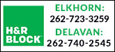 H&R Block Sponsorship Banner