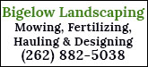 Bigelow Landscaping Sponsorship Banner